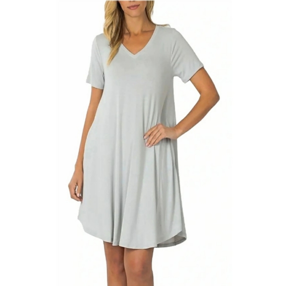 Comfy Cool Sass Dress with Pockets - Picture 1 of 3